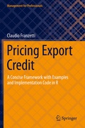 Cover: Pricing Export Credit - Springer
