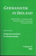 Cover: Zeitgenossenschaft / Contemporaneity - Hartung-Gorre