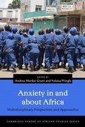 Cover: Anxiety in and About Africa - Ohio University Press