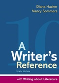 Cover: A Writer's Reference with Writing About Literature - Bedford/Saint Martin's