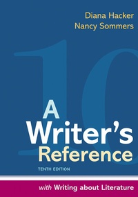 Abbildung von: A Writer's Reference with Writing About Literature - Bedford/Saint Martin's