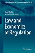 Cover: Law and Economics of Regulation - Springer