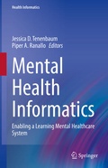 Cover: Mental Health Informatics - Springer