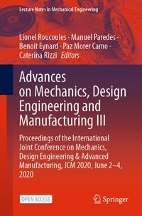 Abbildung von: Advances on Mechanics, Design Engineering and Manufacturing III - Springer