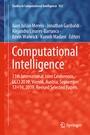 Cover: Computational Intelligence - Springer