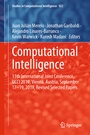 Cover: Computational Intelligence - Springer