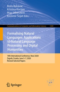 Abbildung von: Formalising Natural Languages: Applications to Natural Language Processing and Digital Humanities - Springer