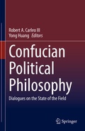 Cover: Confucian Political Philosophy - Springer