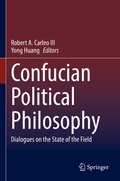 Cover: Confucian Political Philosophy - Springer
