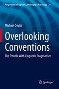 Cover: Overlooking Conventions - Springer
