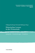 Cover: Historisches Lernen in der Primarstufe - Studien Verlag