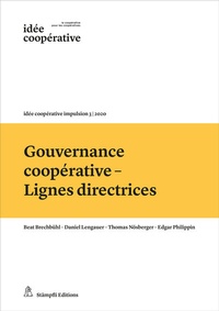 Abbildung von: Gouvernance coopérative - Lignes directrices - Stämpfli Verlag