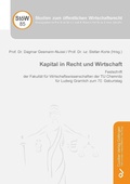 Cover: Kapital in Recht und Wirtschaft - Cuvillier Verlag eBooks