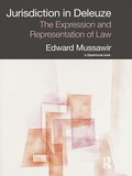 Cover: Jurisdiction in Deleuze: The Expression and Representation of Law - Routledge
