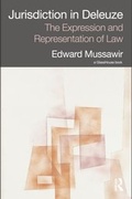 Cover: Jurisdiction in Deleuze: The Expression and Representation of Law - Routledge
