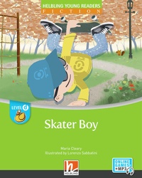 Enlarge image Cover: Young Reader, Level d, Fiction / Skater Boy + e-zone - Helbling