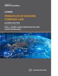 Cover: Gower: Principles of Modern Company Law - Sweet & Maxwell