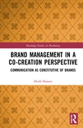 Cover: Brand Management in a Co-Creation Perspective - Routledge
