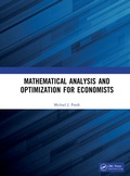 Cover: Mathematical Analysis and Optimization for Economists - Chapman & Hall/CRC