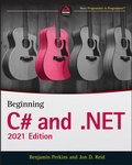 Cover: Beginning C# and .NET, 2021 Edition - Wiley-IEEE Press