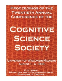 Abbildung von: Proceedings of the Twentieth Annual Conference of the Cognitive Science Society - Psychology Press Ltd