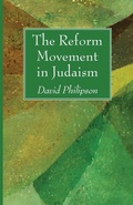 Cover: The Reform Movement in Judaism - Wipf & Stock Publishers