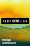 Cover: A Guide to U.S. Environmental Law - Naval Institute Press