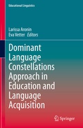 Cover: Dominant Language Constellations Approach in Education and Language Acquisition - Springer