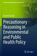 Cover: Precautionary Reasoning in Environmental and Public Health Policy - Springer
