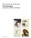 Cover: "der erste Strich: Er ist Erwartung." - E. Reinhold Verlag