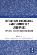 Cover: Historical Linguistics and Endangered Languages - Routledge
