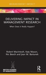 Cover: Delivering Impact in Management Research - Routledge