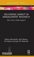 Cover: Delivering Impact in Management Research - Routledge