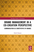 Cover: Brand Management in a Co-Creation Perspective - Routledge