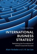 Cover: International Business Strategy - Cambridge University Press