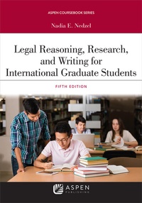 Abbildung von: Legal Reasoning, Research, and Writing for International Graduate Students - Aspen Publishing