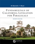 Cover: Fundamentals of California Litigation for Paralegals - Aspen Publishing
