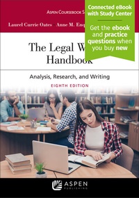 Abbildung von: Legal Writing Handbook - Aspen Publishing