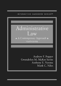 Enlarge image Cover: Administrative Law - West Academic Press