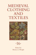 Cover: Medieval Clothing and Textiles 16 - De Gruyter