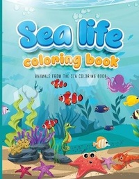 Enlarge image Cover: Sea Life Coloring Book - Booksizonia