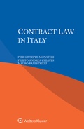 Bild: Contract Law in Italy - Kluwer Law International
