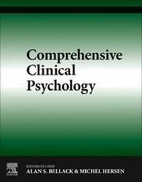 Enlarge image Cover: Comprehensive Clinical Psychology - Pergamon