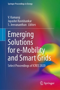 Enlarge image Cover: Emerging Solutions for e-Mobility and Smart Grids - Springer