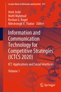 Cover: Information and Communication Technology for Competitive Strategies (ICTCS 2020) - Springer