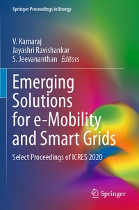 Enlarge image Cover: Emerging Solutions for e-Mobility and Smart Grids - Springer
