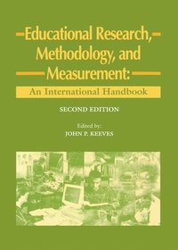 Enlarge image Cover: Educational Research, Methodology and Measurement - Elsevier