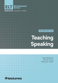 Cover: Teaching Speaking, Revised Edition - TESOL Press