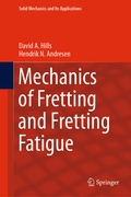 Cover: Mechanics of Fretting and Fretting Fatigue - Springer