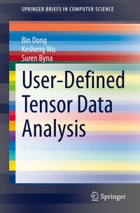Enlarge image Cover: User-Defined Tensor Data Analysis - Springer